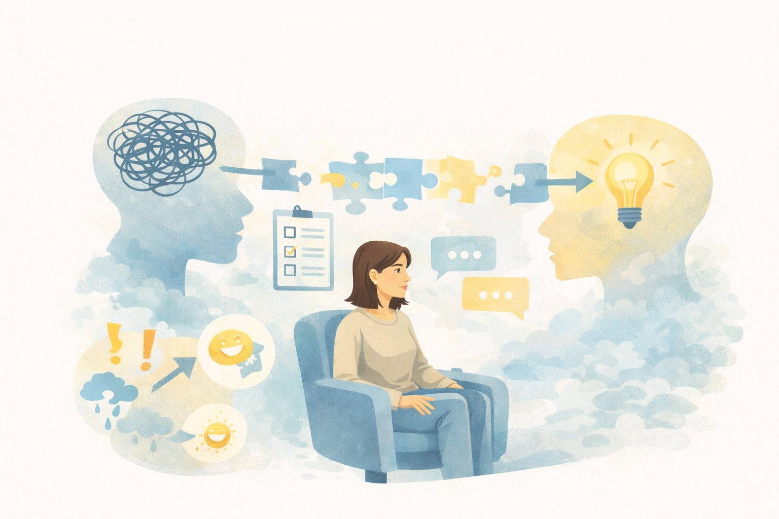 Когнитивно-поведенческая терапия (КПТ): как изменить мышление, чтобы изменить жизнь